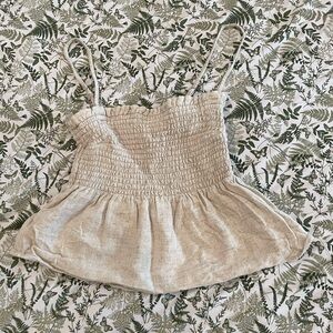 Abercrombie smocked top